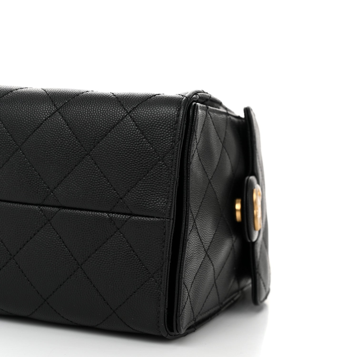 Chanel Caviar Quilted Small Chanel 25 Handbag Black 10 of 11