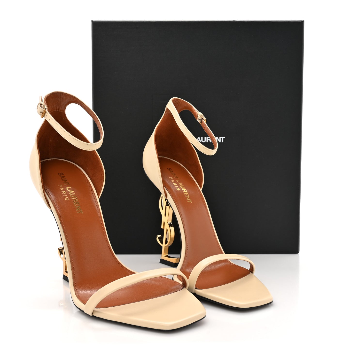 Calfskin 110 Opyum Sandals  39 Real Beige