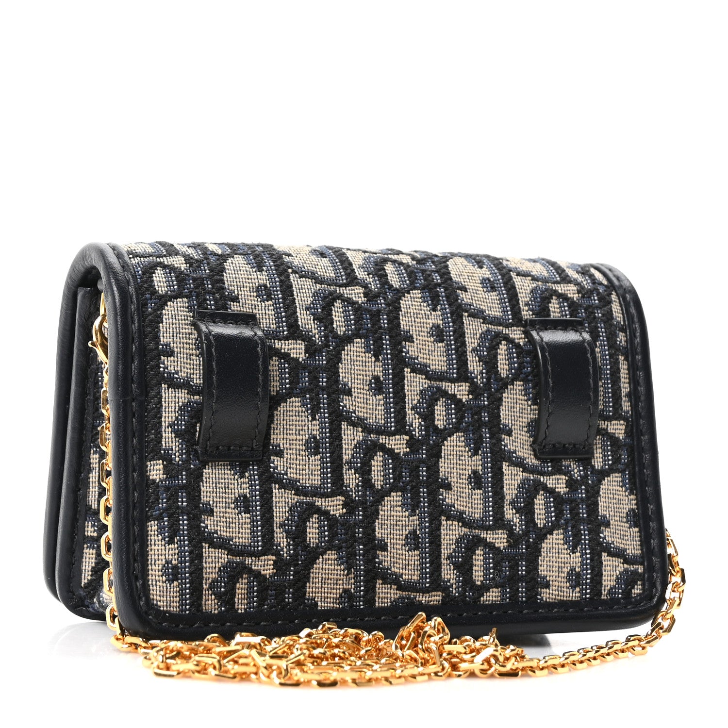 Christian Dior Oblique Nano 30 Montaigne Pouch Blue 3 of 10