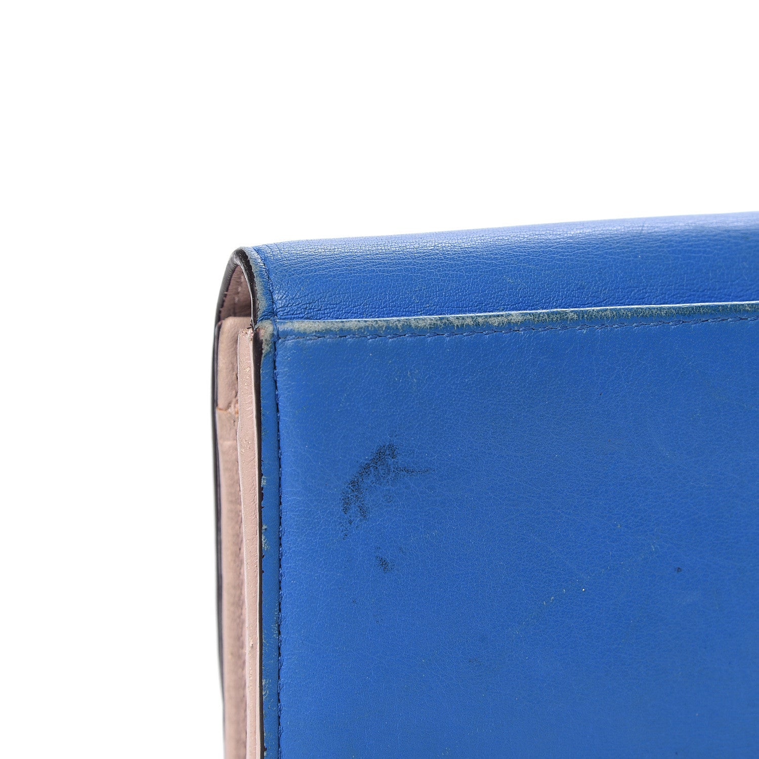 Christian Dior Smooth Calfskin Diorissimo Long Wallet Blue 8 of 9
