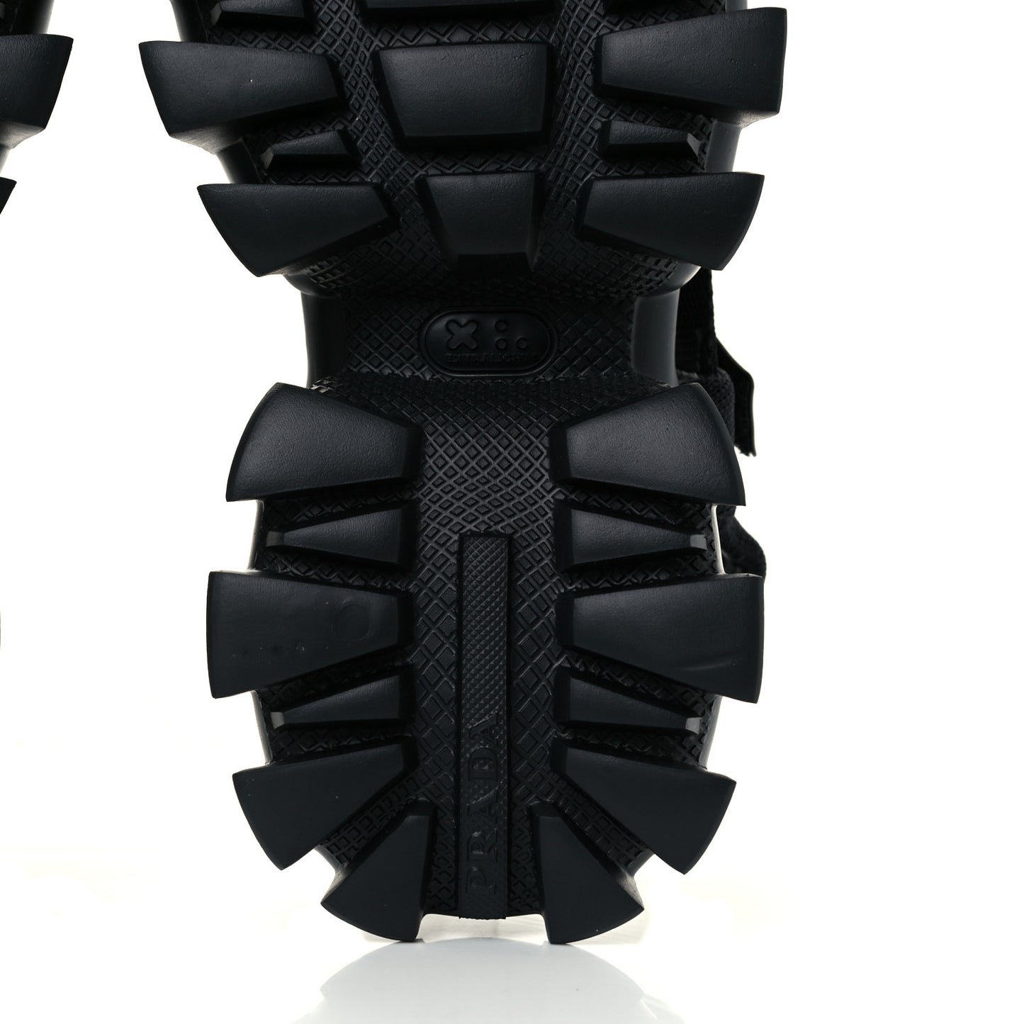Rubber Nylon Velcro Womens Cloudbust Thunder 50mm Sandals 39.5 Black