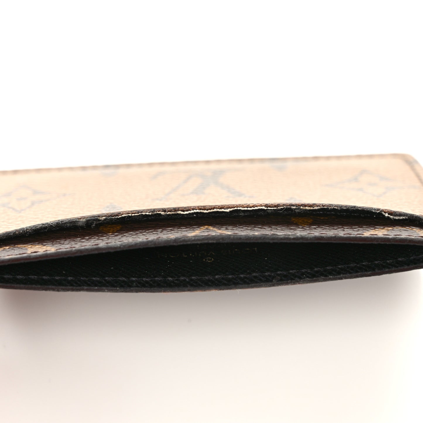 Reverse Monogram Card Holder