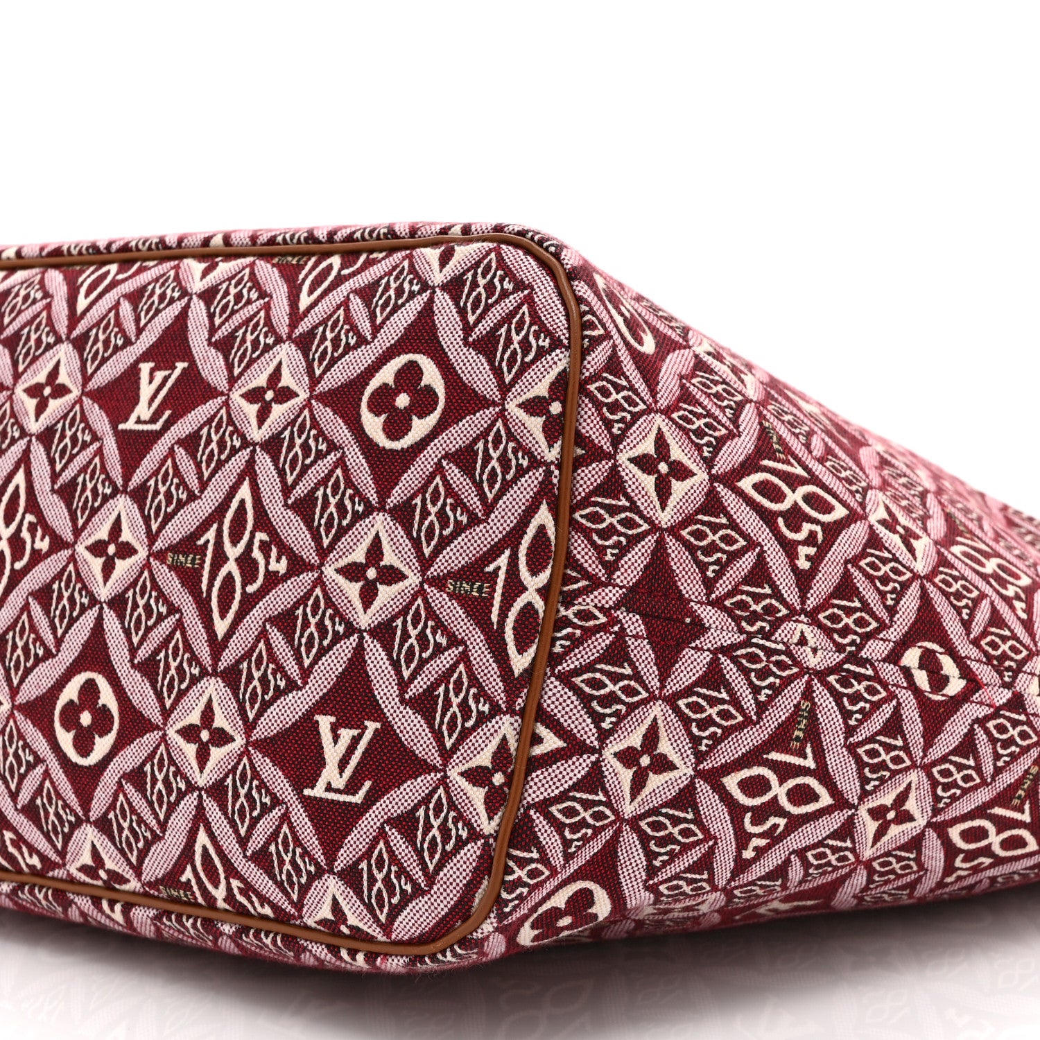 Louis Vuitton Jacquard Since 1854 Neverfull MM Bordeaux 10 of 10