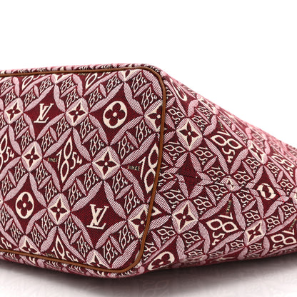 Louis Vuitton Jacquard Since 1854 Neverfull MM Bordeaux 10 of 10