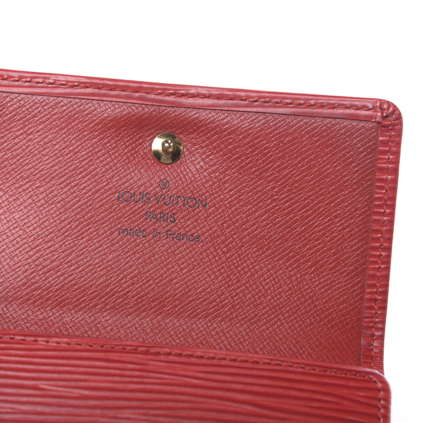 Epi Elise Wallet Castillan Red