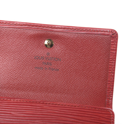 Louis Vuitton Epi Elise Wallet Castillan Red 6 of 12