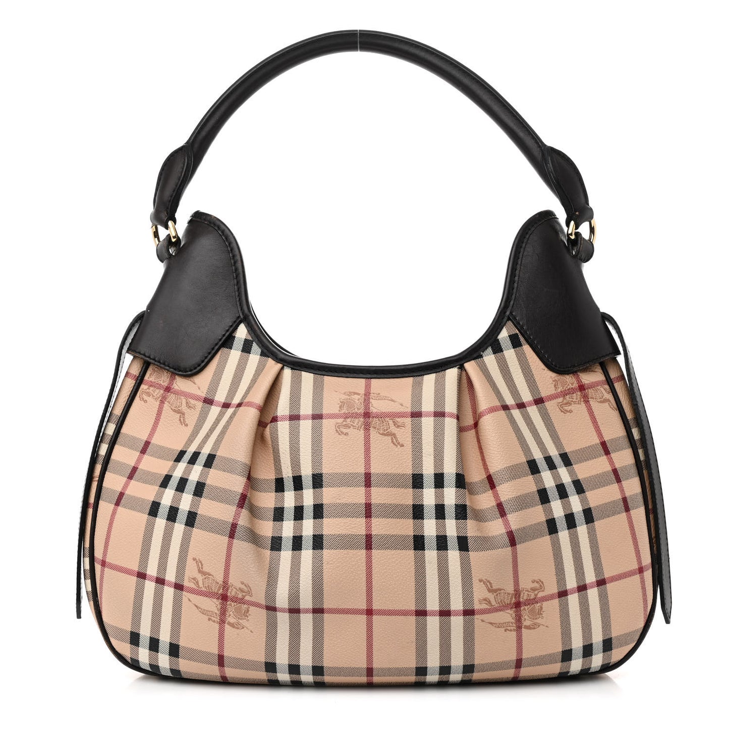 Haymarket Check Small Brooklyn Hobo Brown