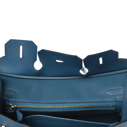 Hermes Togo Birkin 30 Cobalt 21 of 36