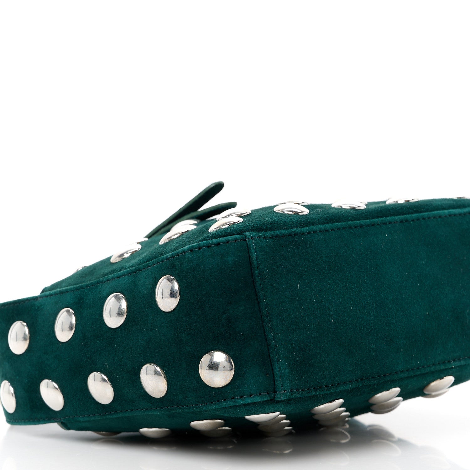 Khaite Studded Small Elena English Green 8 of 9