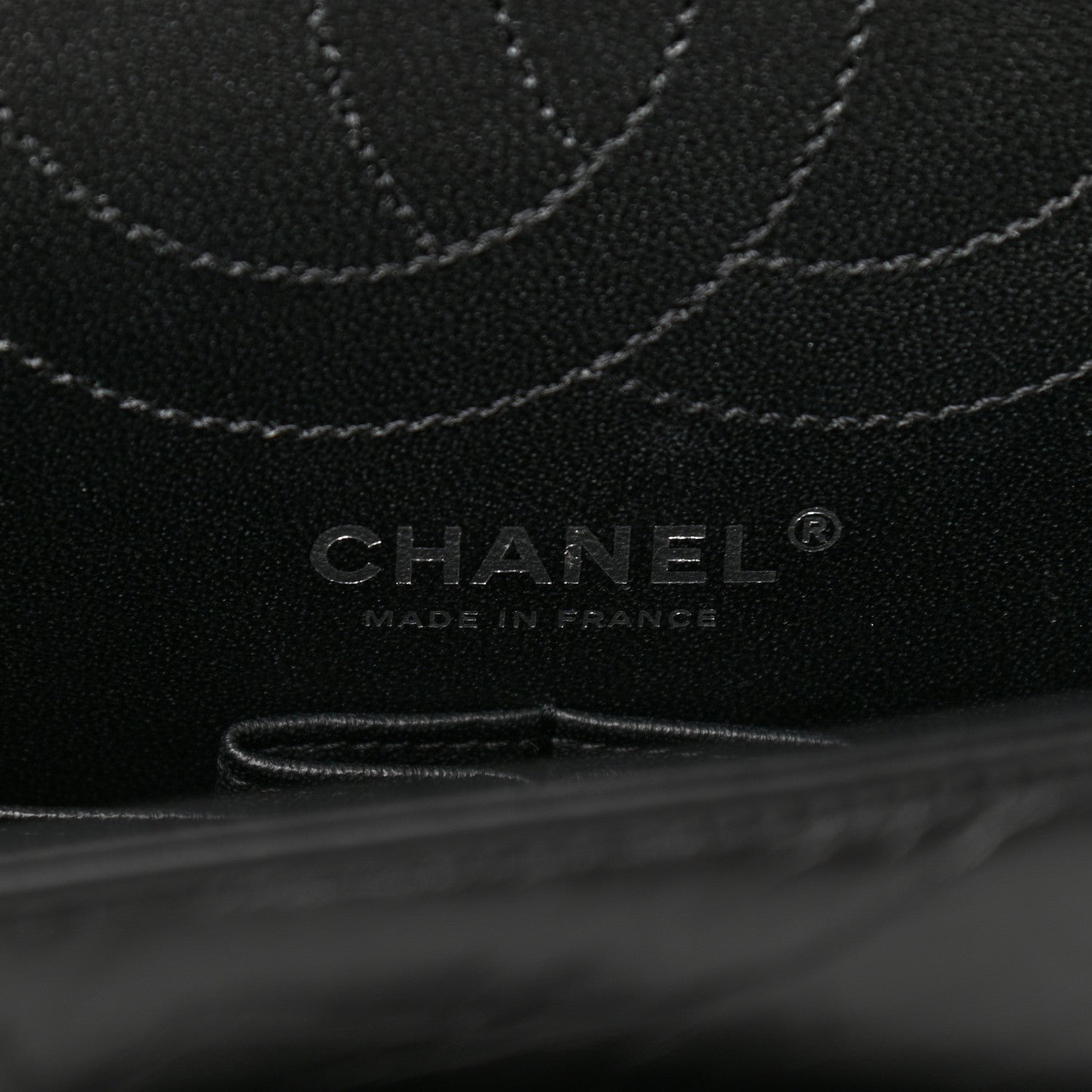 Chanel Aged Calfskin Chevron Quilted 2.55 Reissue 225 Flap So Black 6 of 11