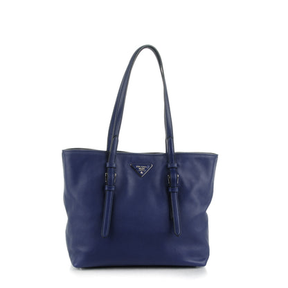 Prada Saffiano Soft Tote Inchiostro 1 of 8