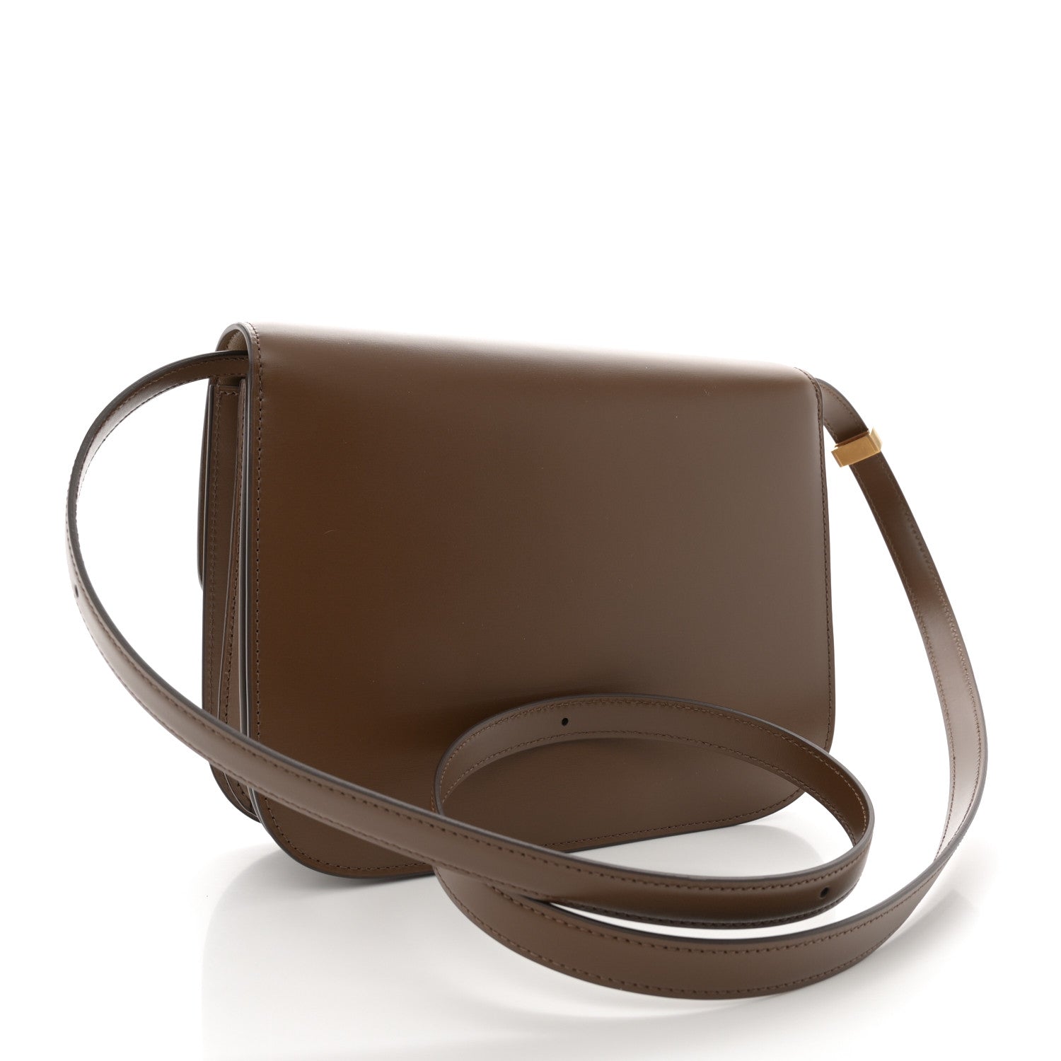 Celine Box Calfskin Medium Classic Box Flap Bag Camel 3 of 12