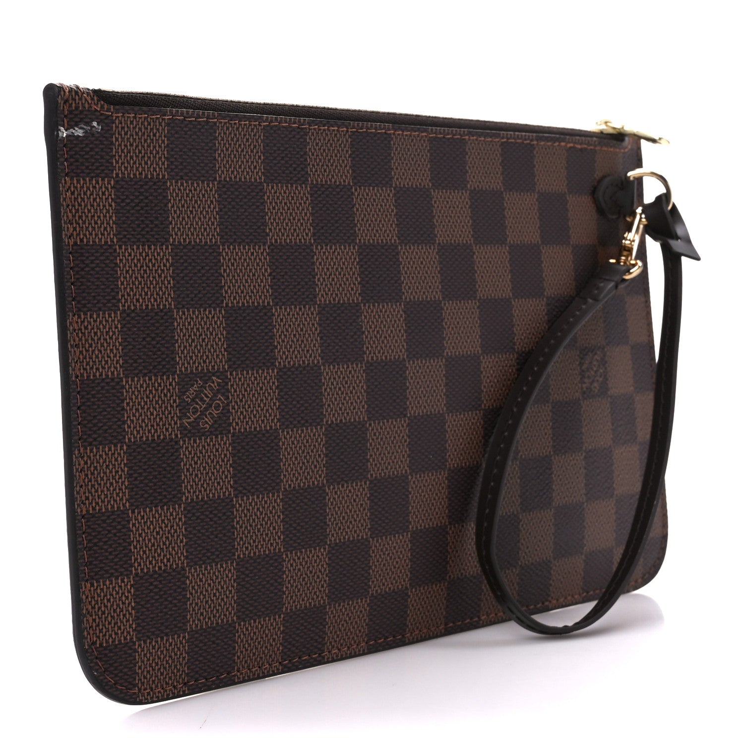 Louis Vuitton Damier Ebene Neverfull MM GM Pochette 3 of 10