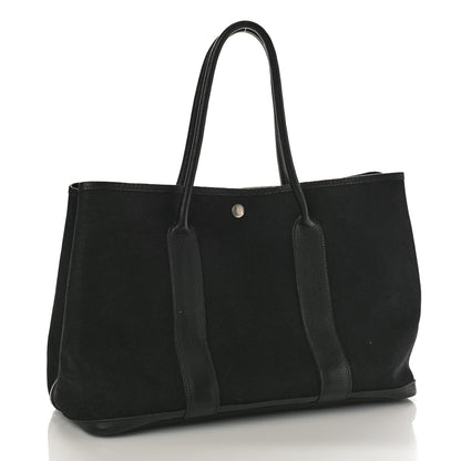 Hermes Toile Negonda Garden Party Tote 36 MM Black 3 of 10