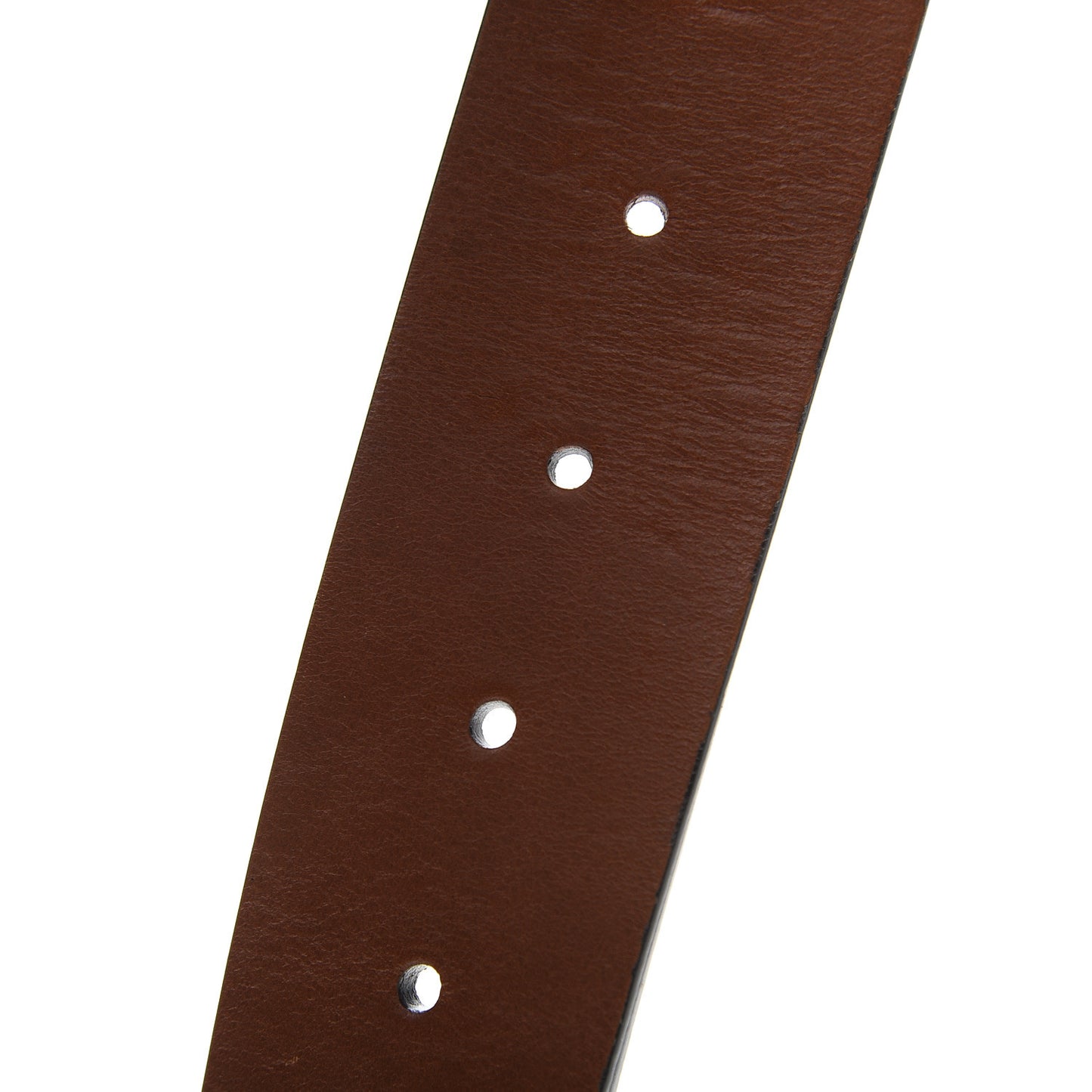 Calfskin Metal Tiger head Buckle Belt 105 42 Brown