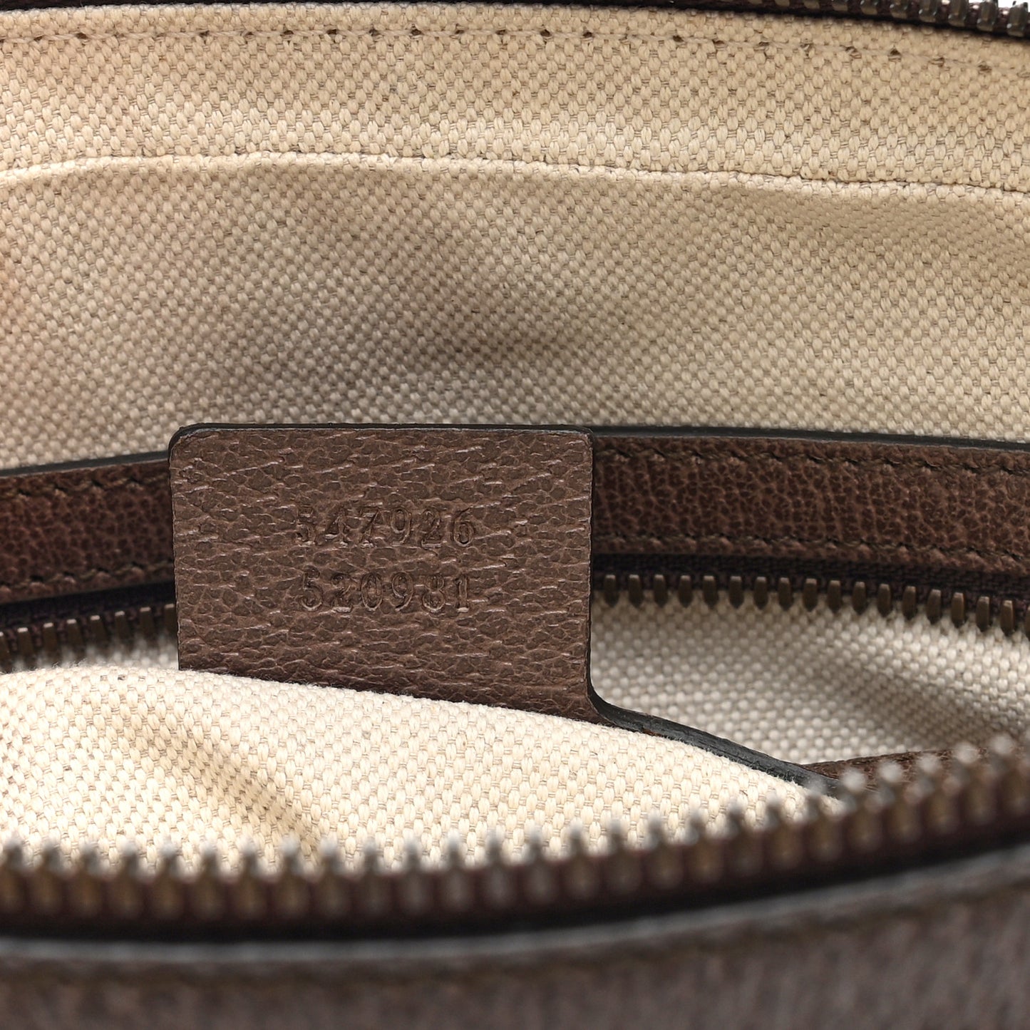GG Supreme Monogram Web Small Ophidia Messenger Bag Brown