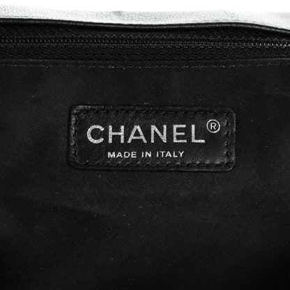 Chanel Lambskin Vertical Stitch Jumbo Single Flap Black 7 of 10