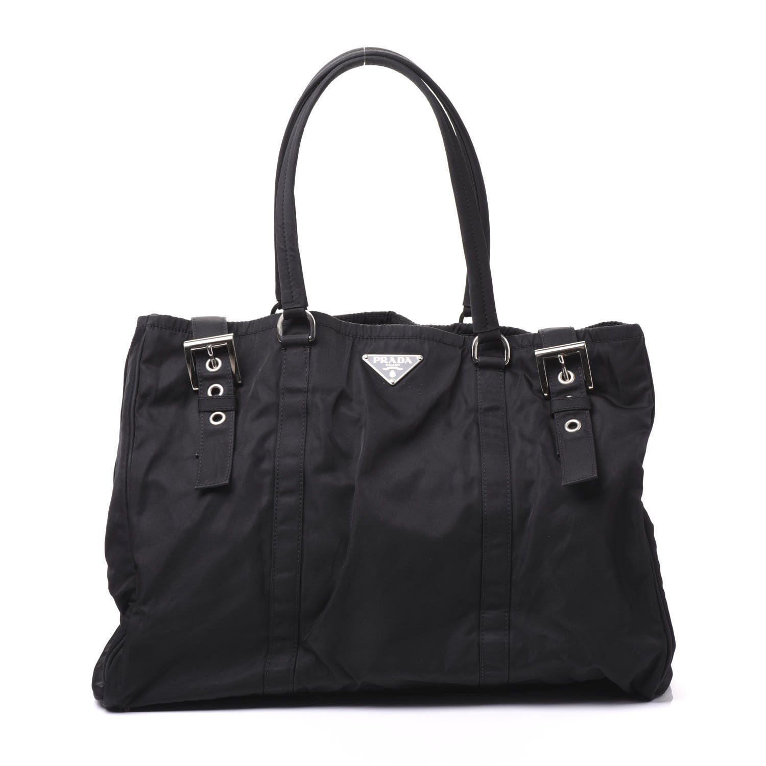Prada Nylon Tessuto Tote Black 1 of 9