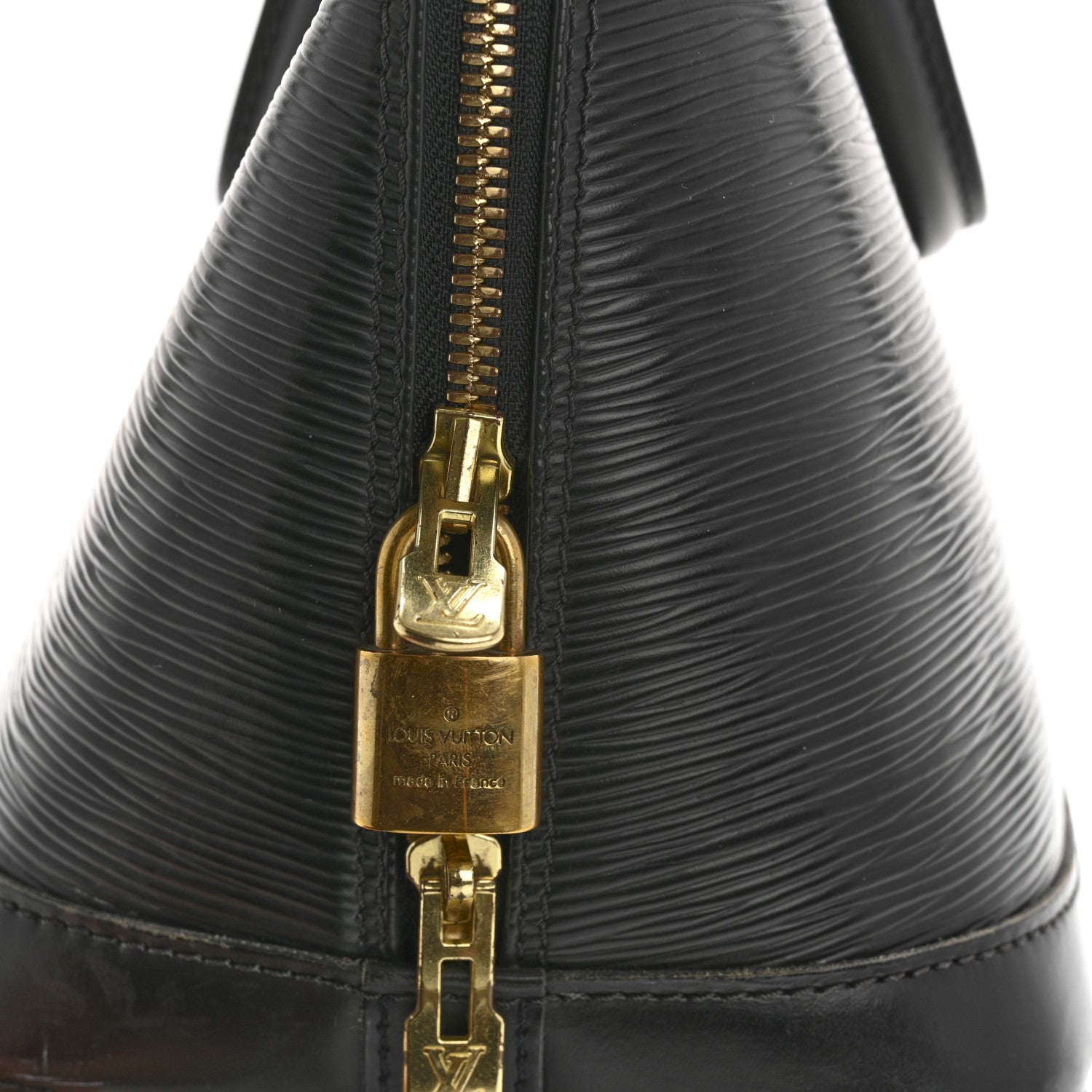 Louis Vuitton Epi Alma PM Black 14 of 16