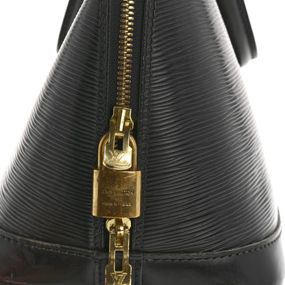Louis Vuitton Epi Alma PM Black 14 of 16