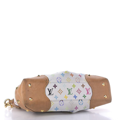 Louis Vuitton Monogram Multicolor Judy MM White 4 of 8