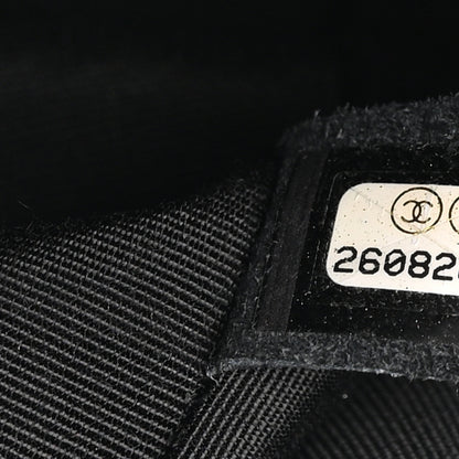 Chanel Lambskin Chevron Quilted Medium Boy Flap Black 8 of 11