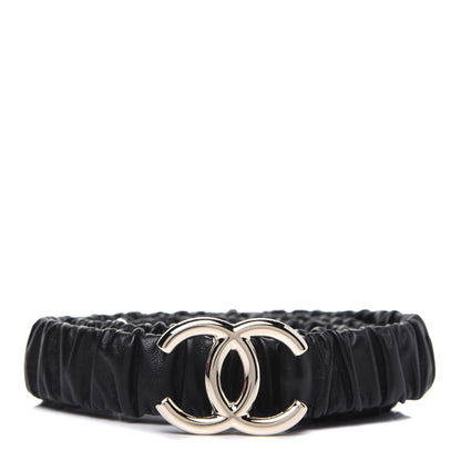 Chanel Calfskin CC Belt 85 34 Black 1 of 5