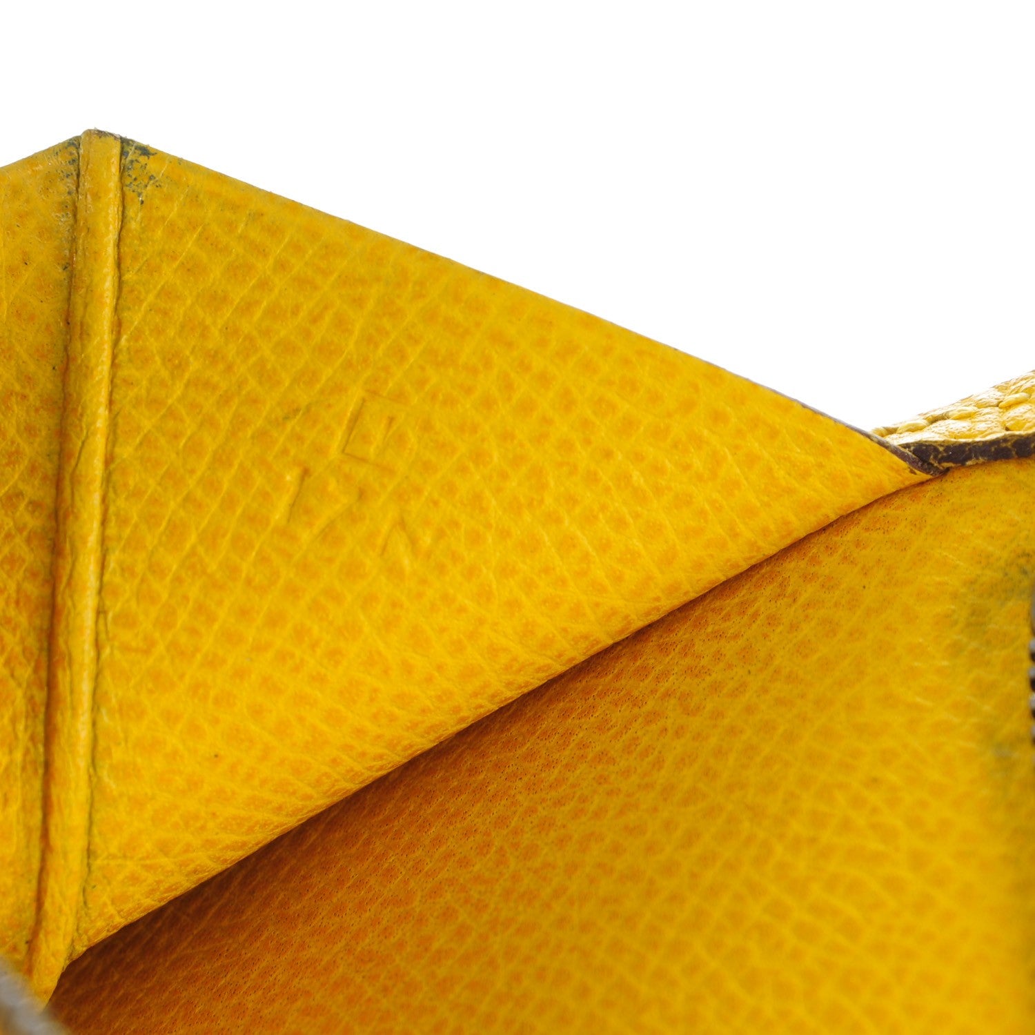 Hermes Epsom Bearn Gusset Wallet Jaune 7 of 14
