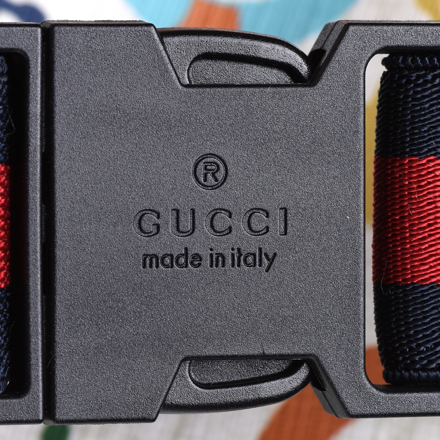 Gucci Soft GG Supreme Monogram Real Adventure Childrens Belt Bag Multicolor 8 of 11