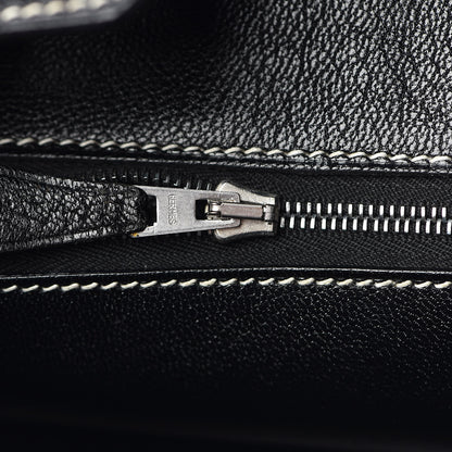 Hermes Chevre de Coromandel Birkin 35 Black 15 of 37