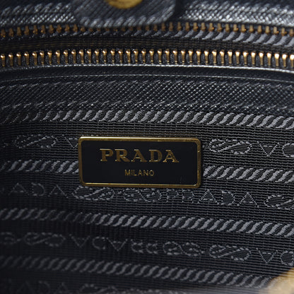 Prada Saffiano Lux Medium Tote Black 5 of 8