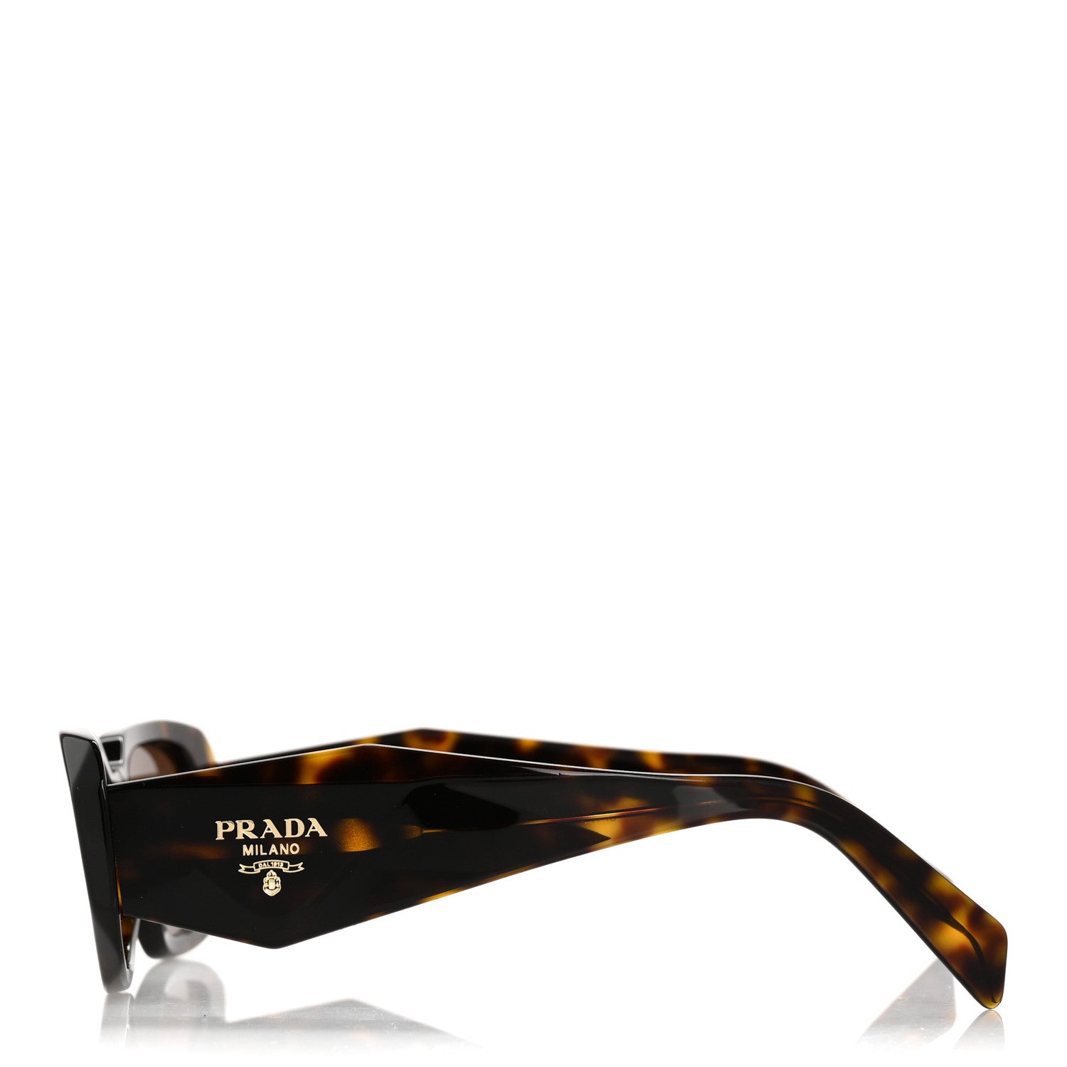 Prada Acetate Symbole Sunglasses SPR 17W Havana 3 of 10