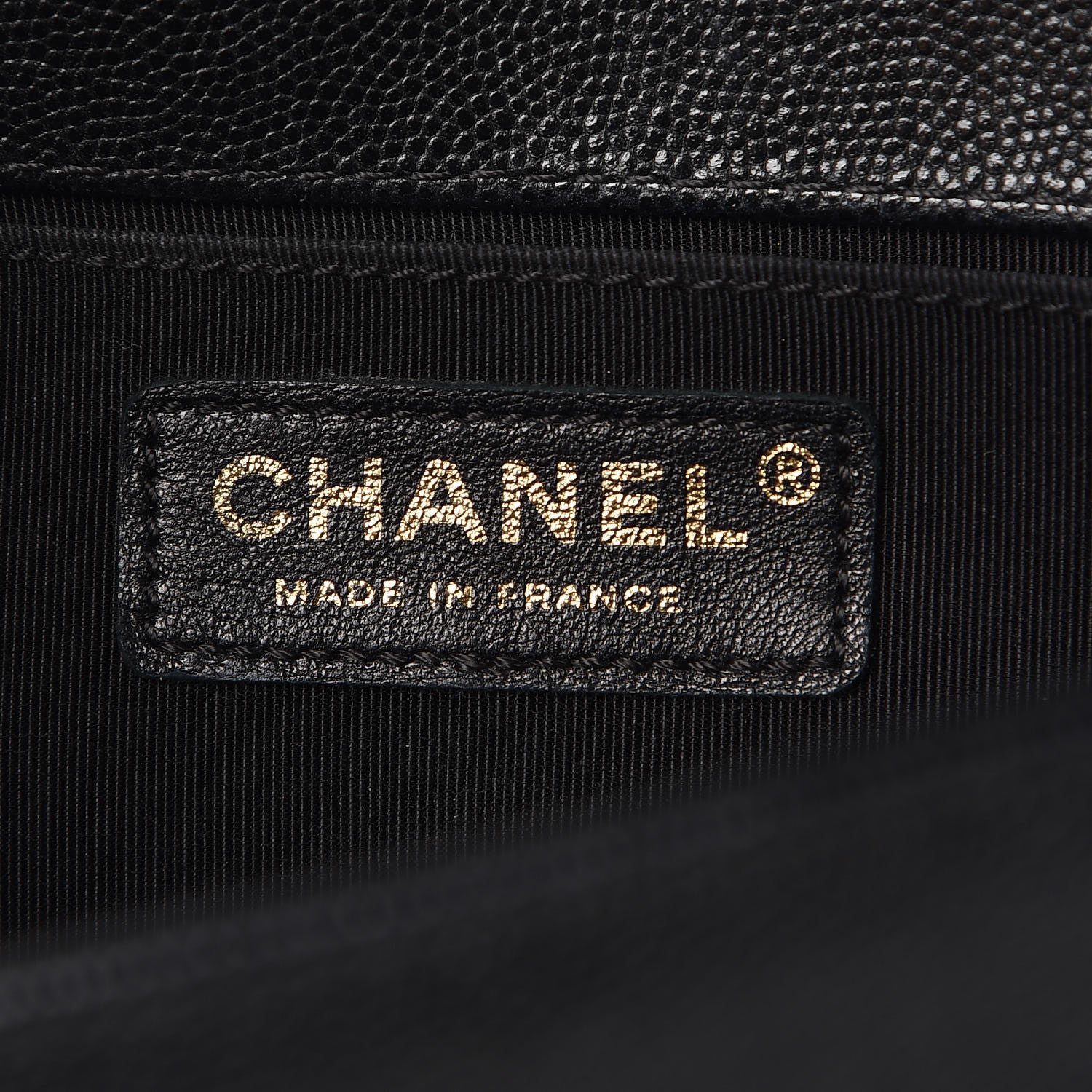 Chanel Caviar Quilted Medium Boy Flap Black 6 of 15