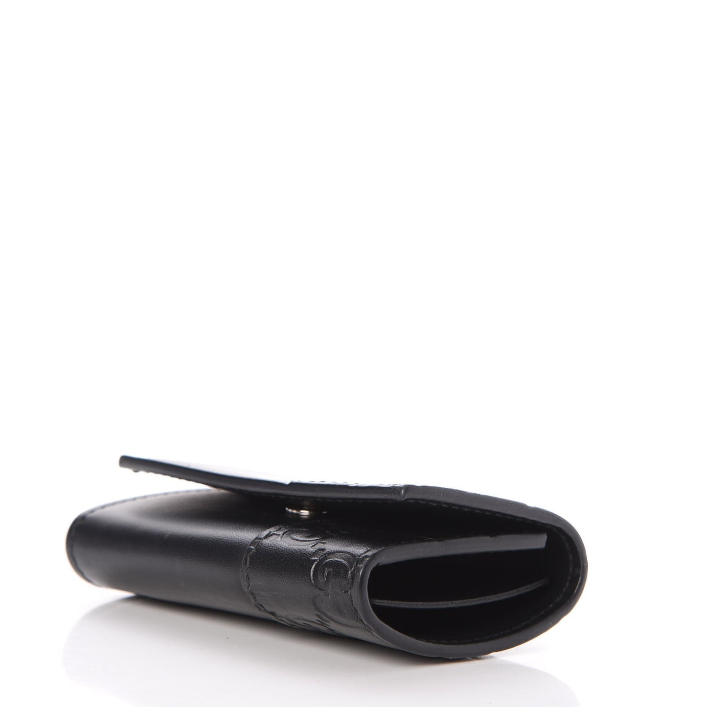 Guccissima 6 Key Holder Case Black