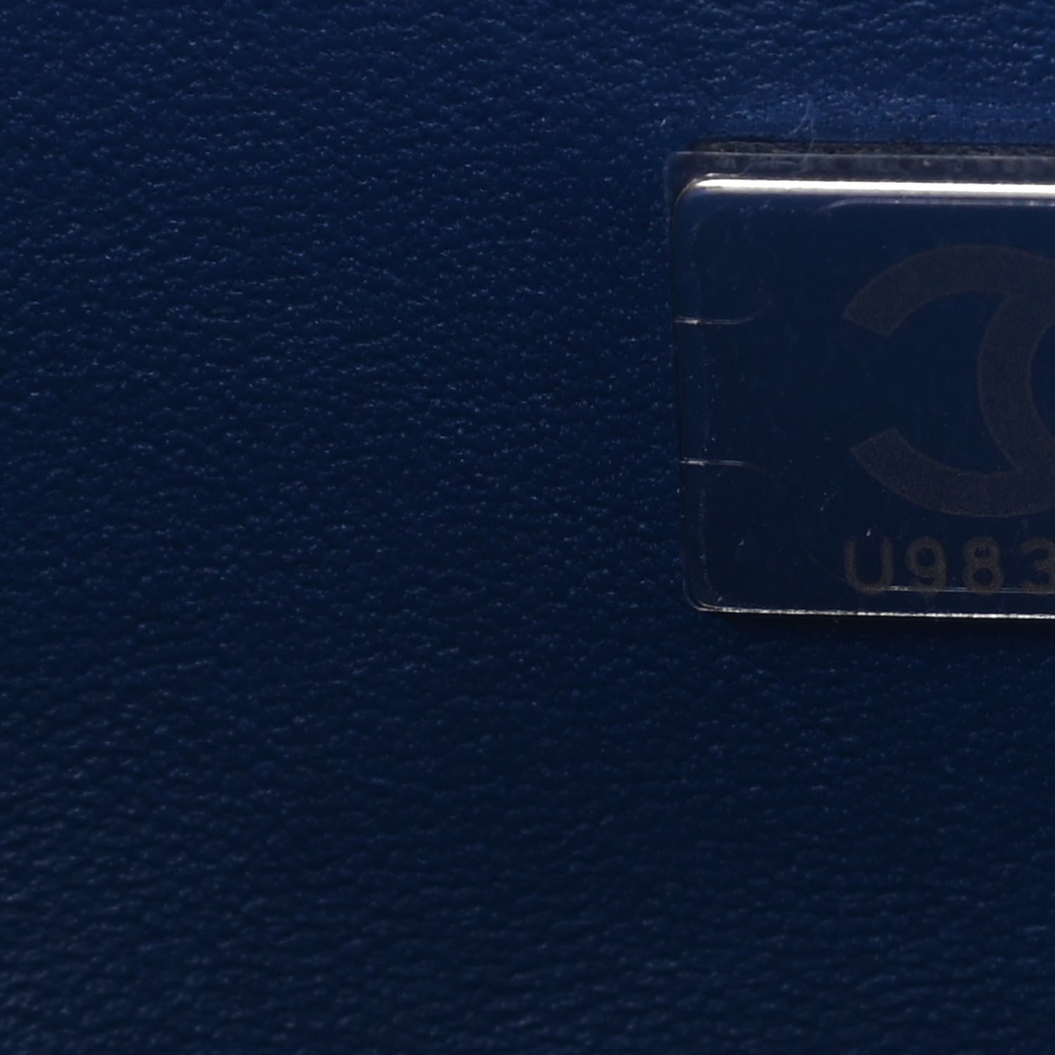 Chanel Caviar Quilted Small Double Flap Blue 6 of 8