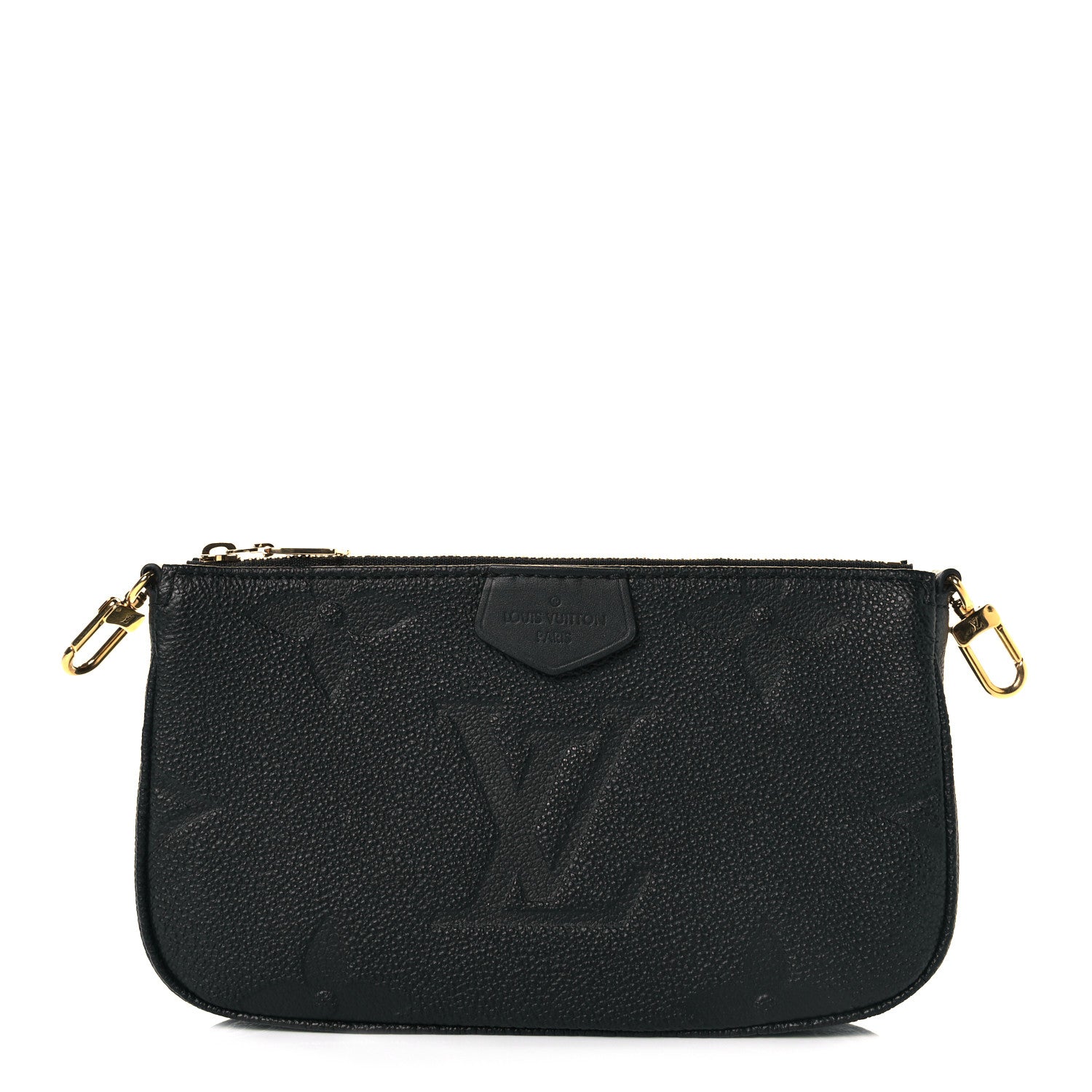 Louis Vuitton Empreinte Monogram Giant Multi Pochette Accessories Mini Pochette Black 1 of 7