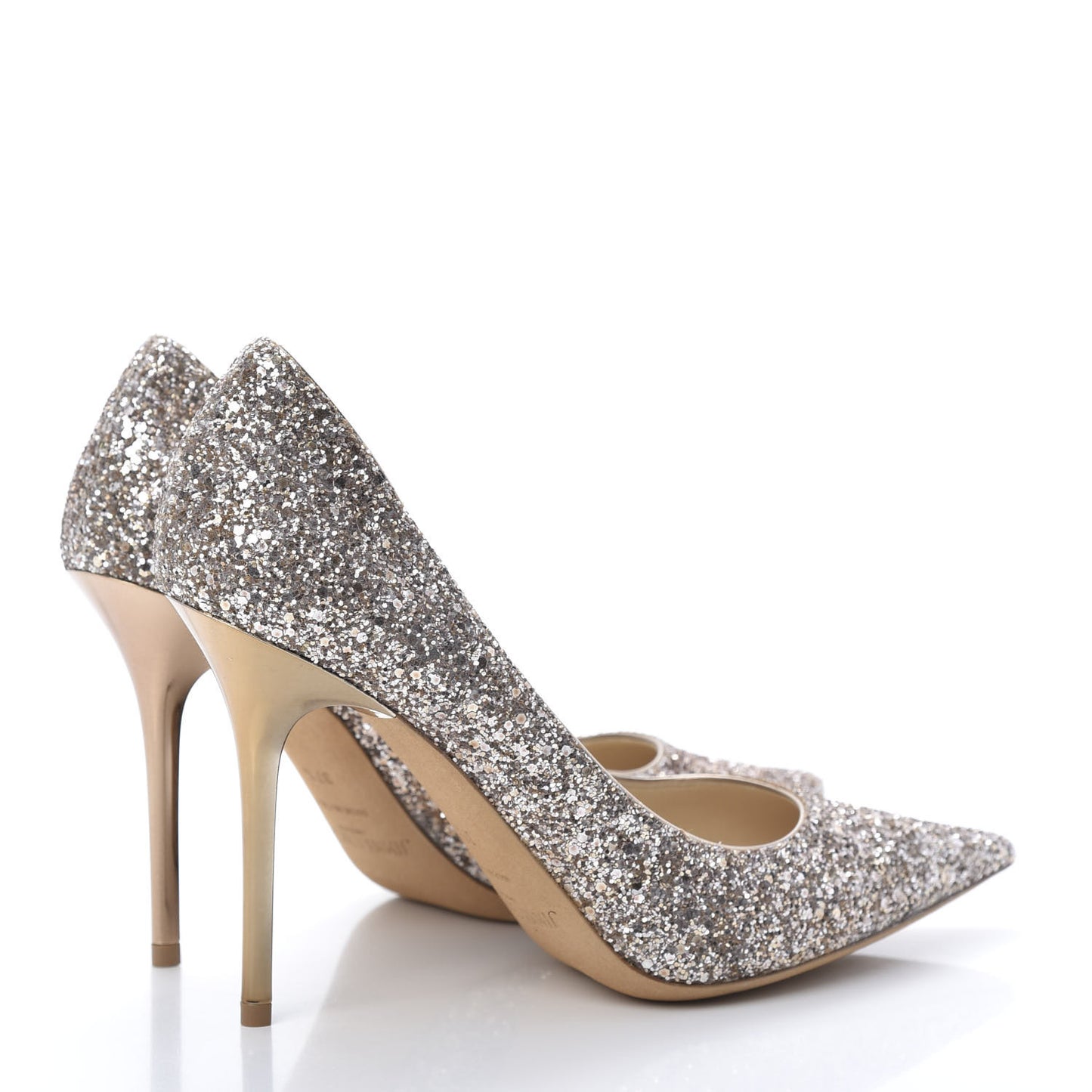 Coarse Glitter Abel 100 Pumps 37.5 Nude