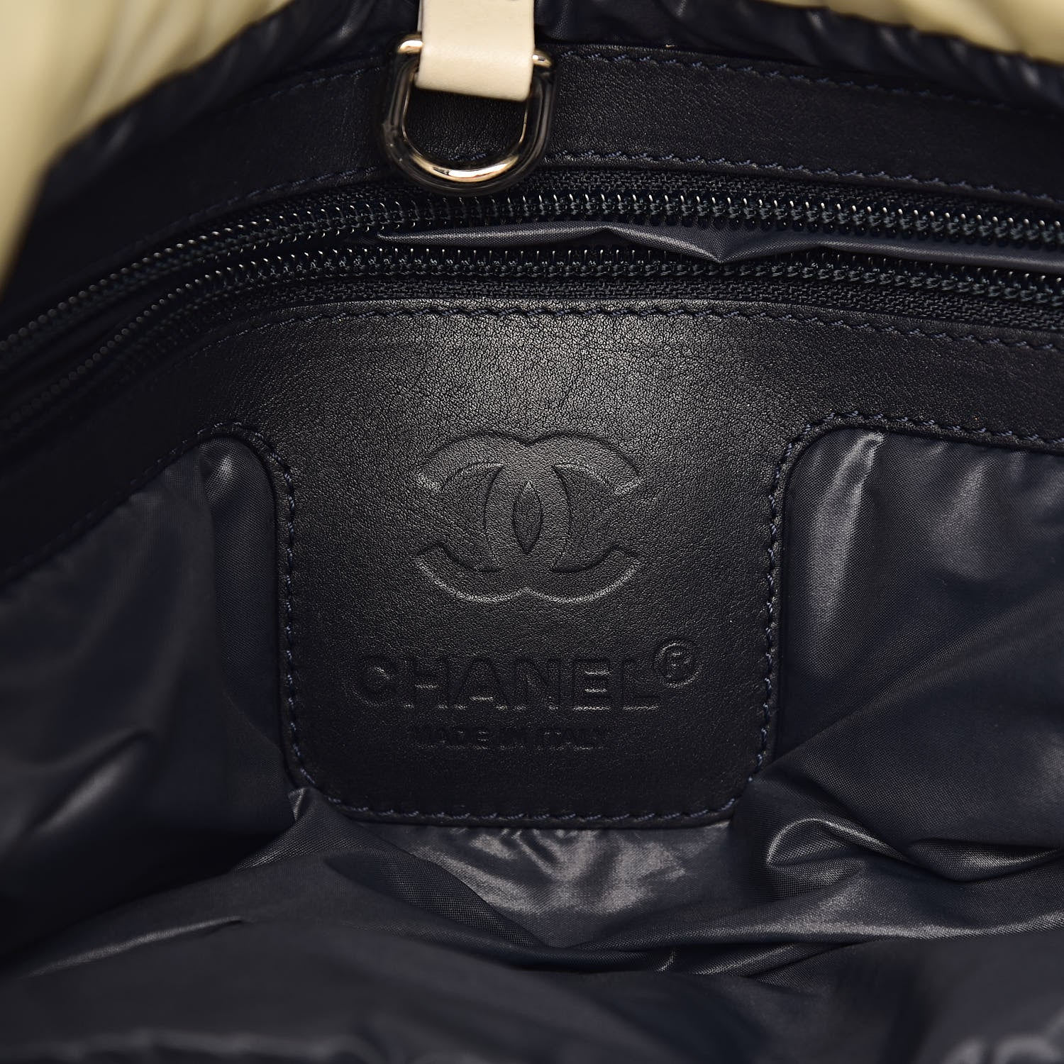 Chanel Nylon Quilted Small Coco Cocoon Reversible Tote White 6 of 13