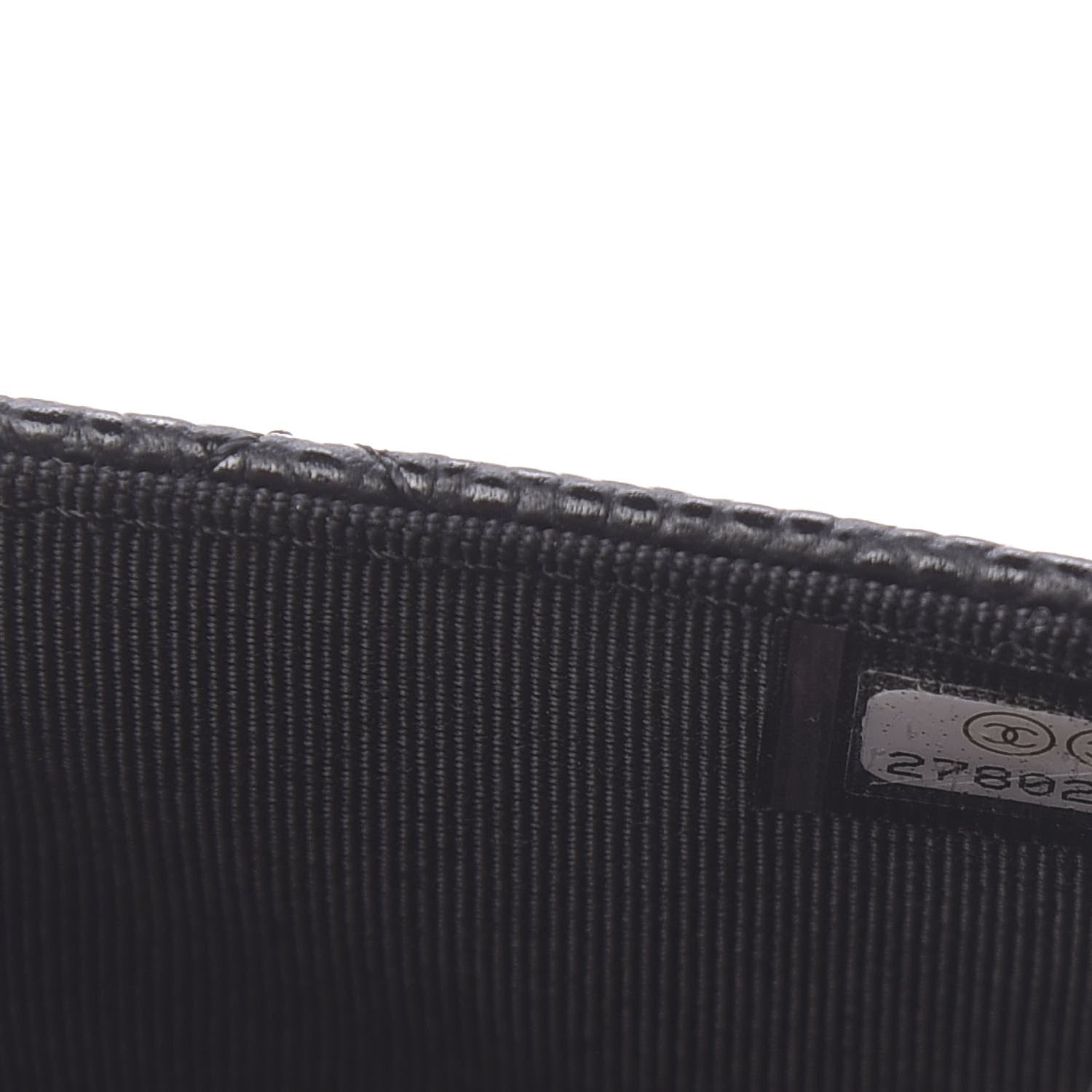 Chanel Caviar Quilted Wallet On Chain WOC Black 8 of 12