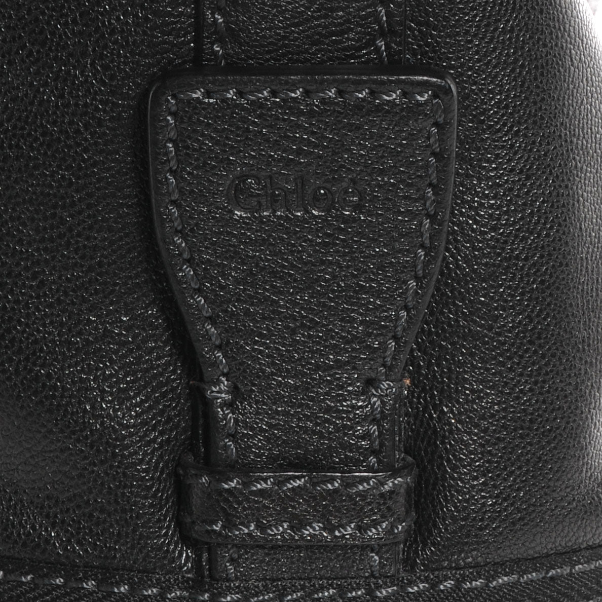 Leather Gladys Tote Black