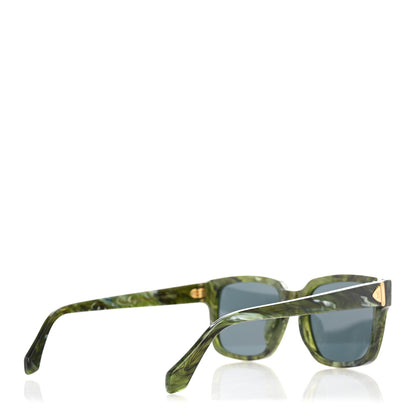 Louis Vuitton Acetate LV Square Sunglasses Z1694E Green 4 of 8