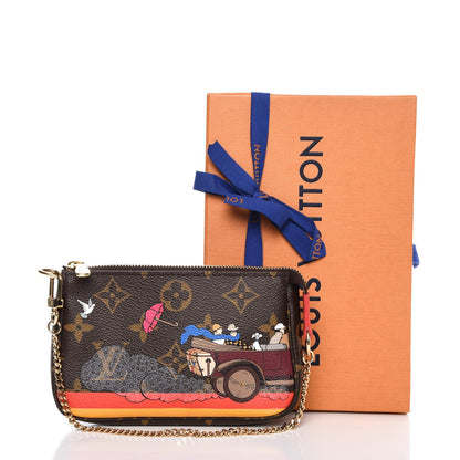 Louis Vuitton Monogram 2015 Christmas Animation Mini Pochette Accessories 8 of 8