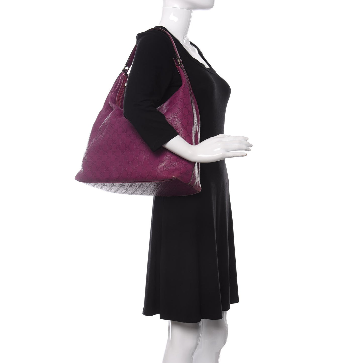 Guccissima Hobo Purple