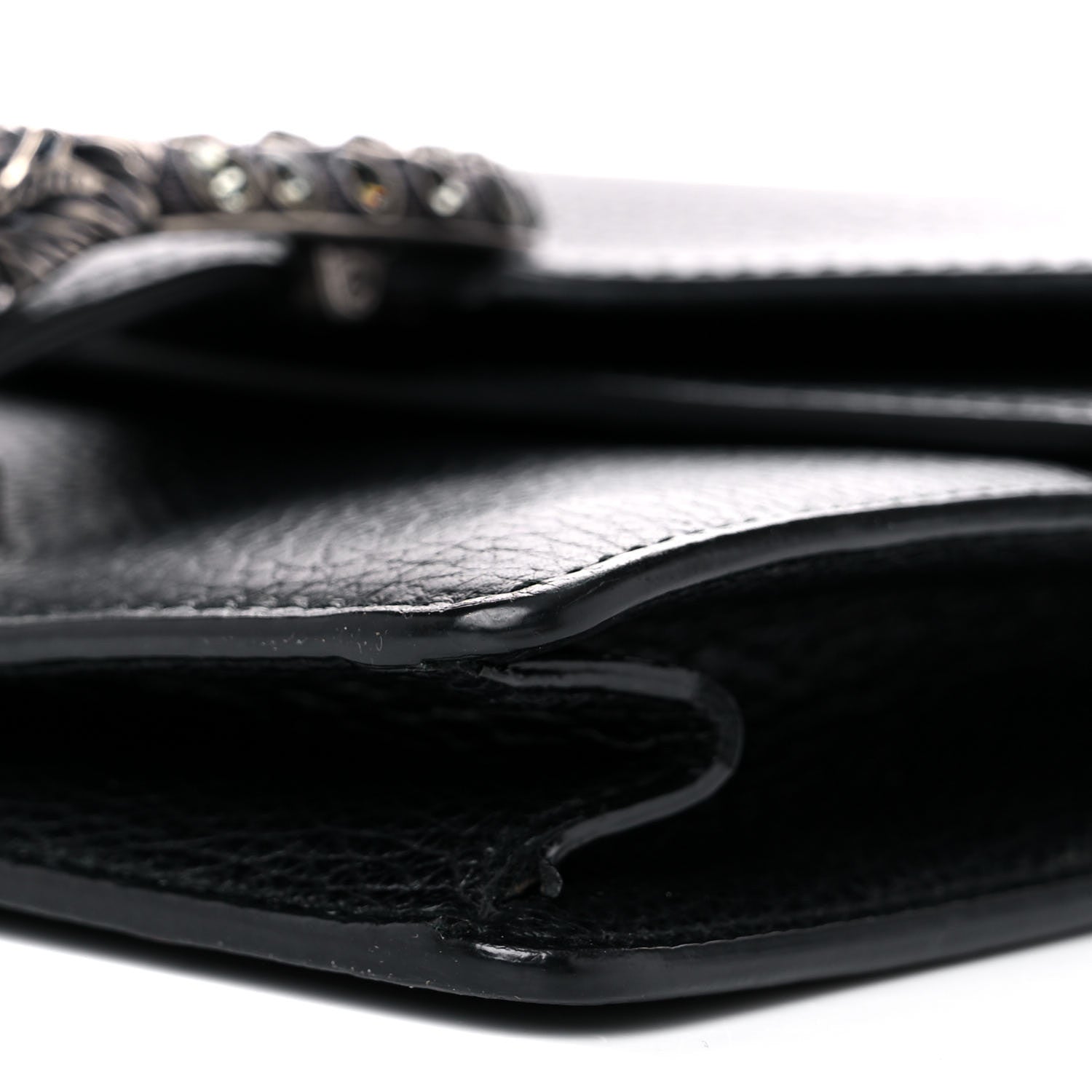 Gucci Calfskin Mini Dionysus Shoulder Bag Black 10 of 16