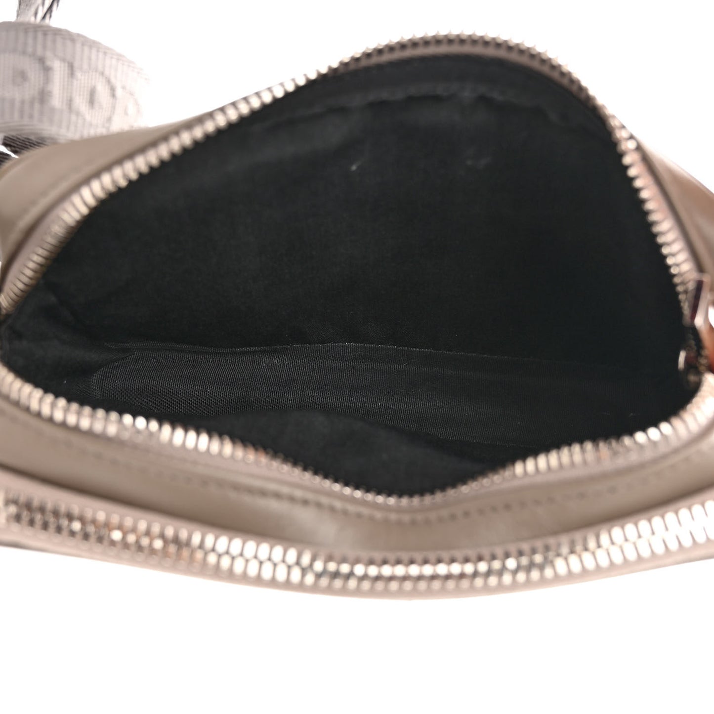 Calfskin Oblique Galaxy Perforated Messenger Marron Multicolor