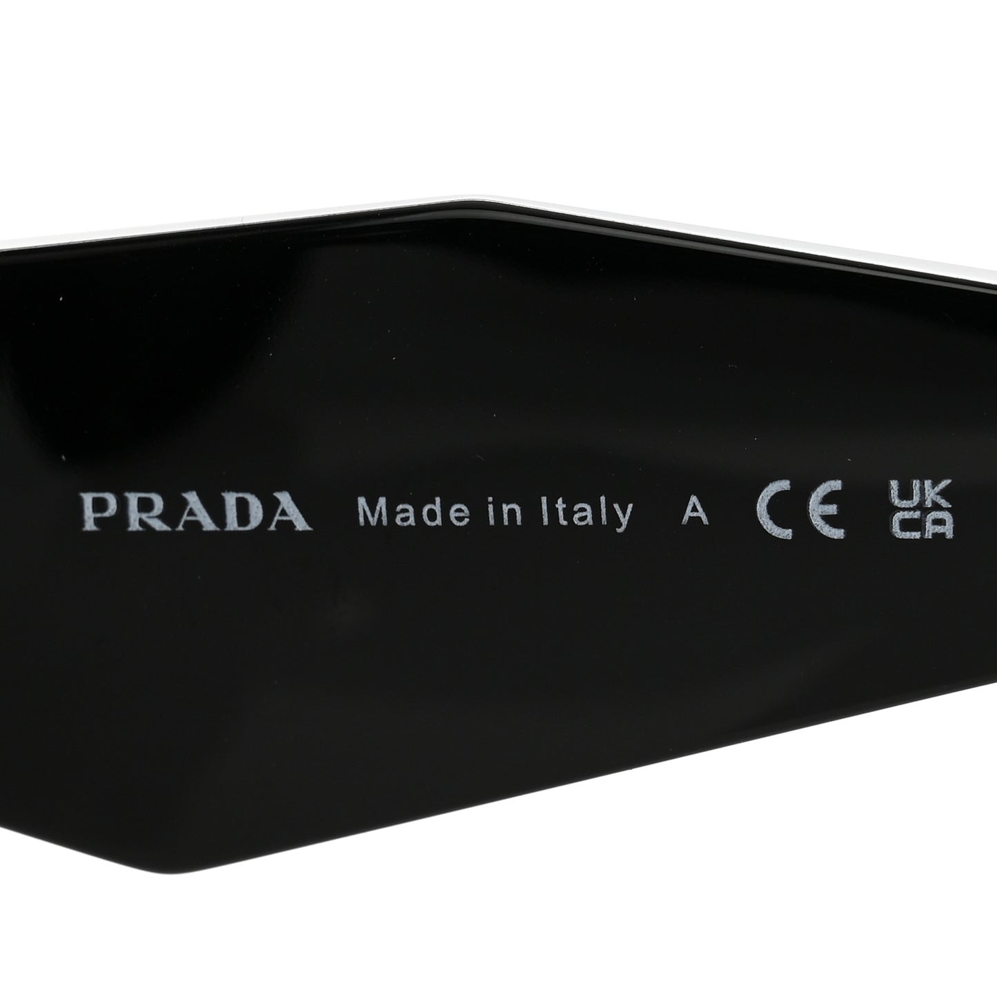Acetate Symbole Sunglasses SPR 17W Black