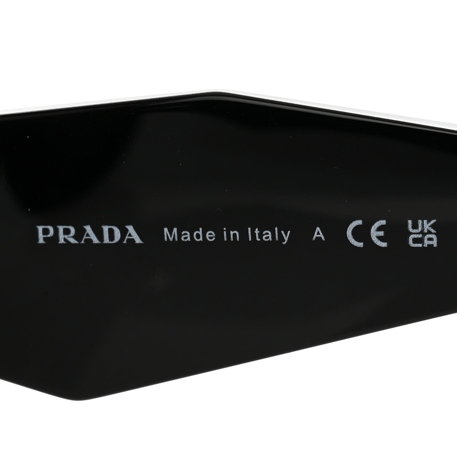 Prada Acetate Symbole Sunglasses SPR 17W Black 5 of 9