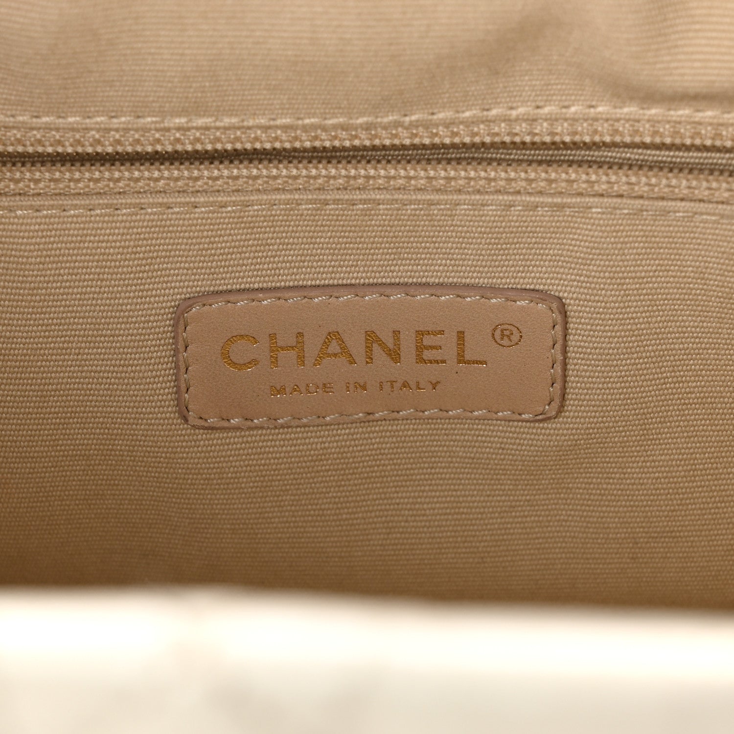 Chanel Glazed Crackled Calfskin Reissue Tote White 6 of 10