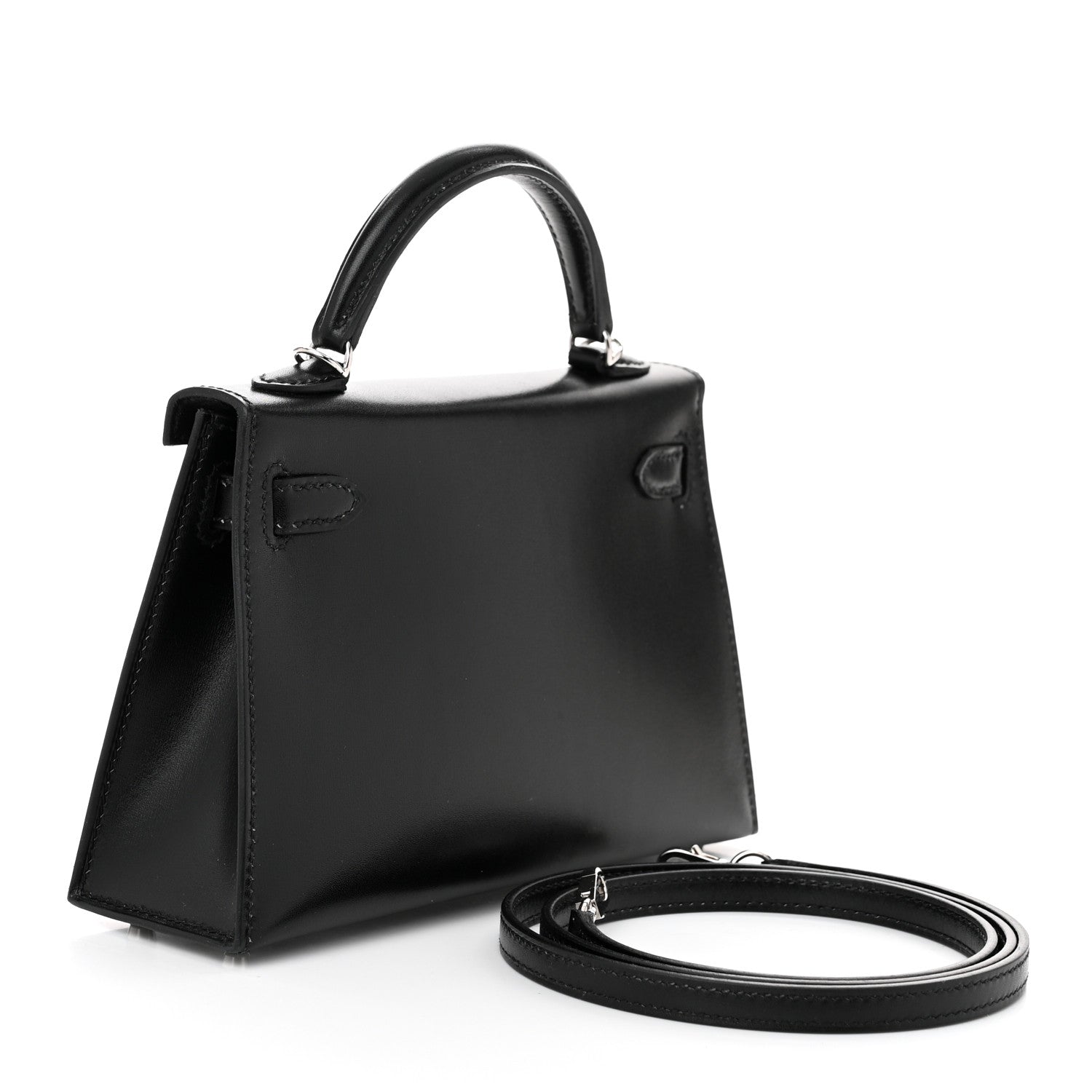 Hermes Box Mini Kelly Sellier 20 Black 3 of 11