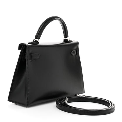 Hermes Box Mini Kelly Sellier 20 Black 3 of 11